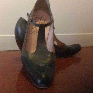 John fluevog teapot Mary Janes